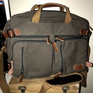 Coolbell convertible backpack and messenger Bag